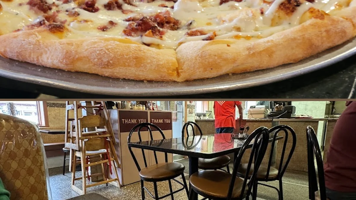 Casual interior with table service