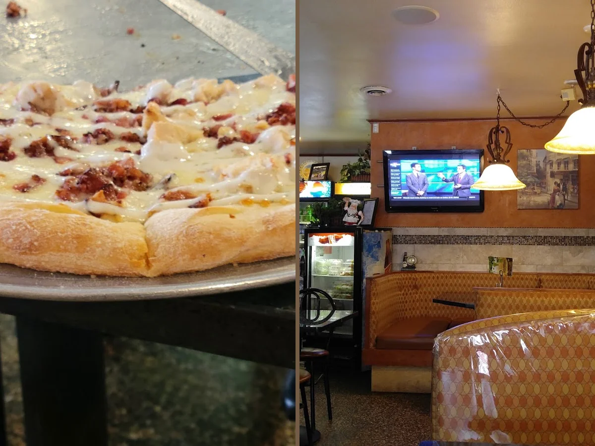 Casual interior with table service